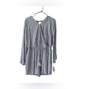 Youth New GB girls stripped romper size XXL